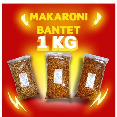 Jual Makaroni Bantet Kiloan Makban 1kg Extra Daun Jeruk Shopee