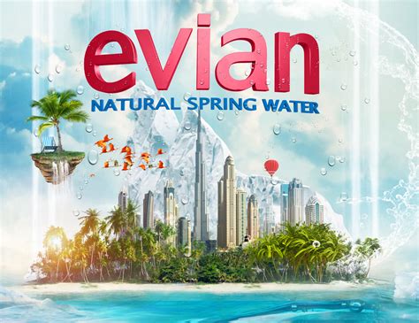 ICON Advertising - EVIAN Natural Spring Water