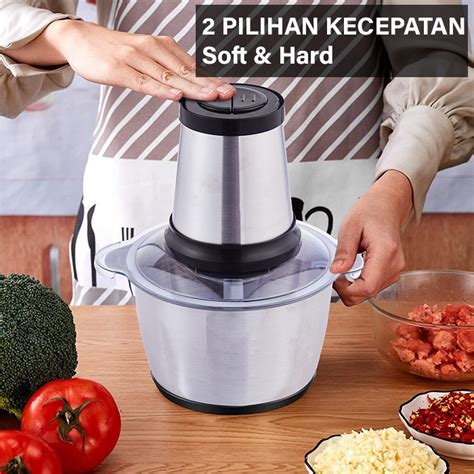 Jual Food Chopper Electric Blender Elektrik Penggiling Daging Shopee