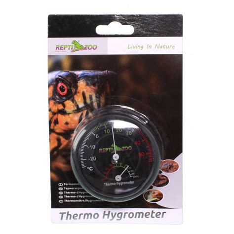 2в1 Гигрометр + термометр аналоговый Repti-Zoo RHT01 для террариума (ID ...