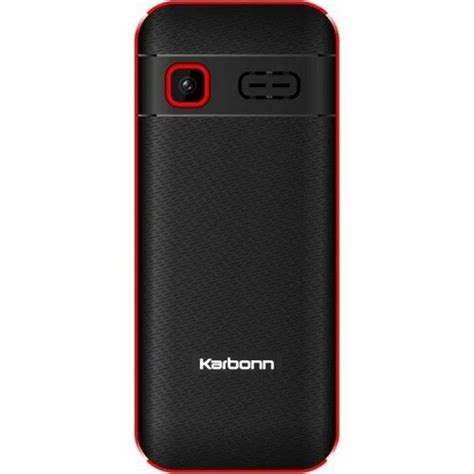 Karbonn K Plus Dual Sim Black And Red At Rs Delhi New