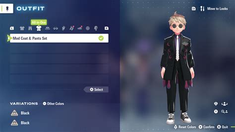 Corbeau Outfit For Male Trainer Mod For Pokémon Legends Z A Pokemon