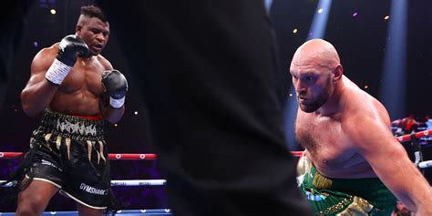 New Footage Shows Tyson Fury Landing Illegal Elbow On Francis Ngannou