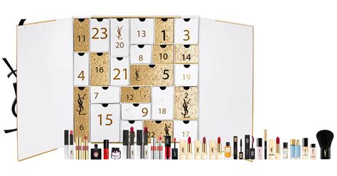 YSL Beauty Sort Le Calendrier De LAvent Le Plus Luxueux De Tous Les Temps