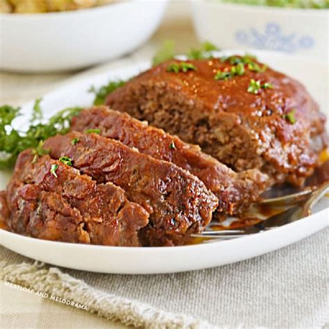 Favorite Meatloaf Recipe With Tomato Sauce Meatloaf And Melodrama