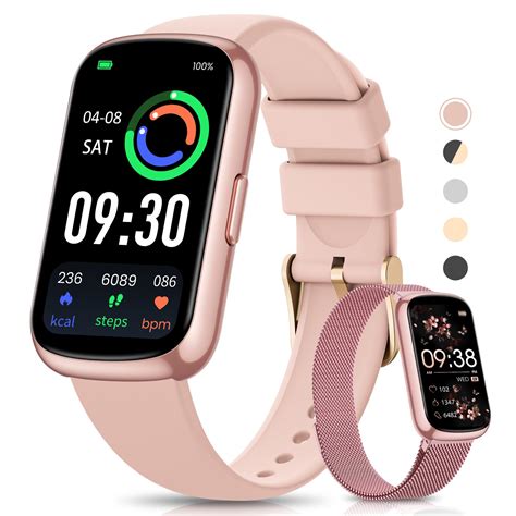 Fitness Tracker- Smart Watches for Women Men with 24/7 Heart Rate