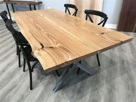 Red Oak Live Edge Dining Table Ubicaciondepersonas Cdmx Gob Mx