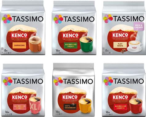 Tassimo Kenco Lovers Selection Tassimo Kenco Cappuccino Decaf Flat