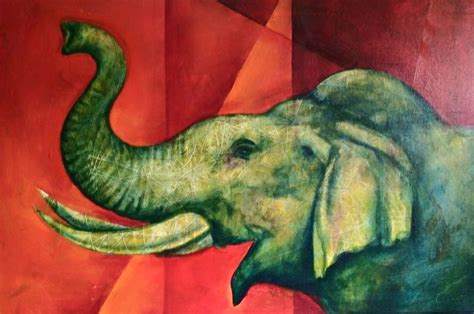 Green Elephant - Fidelitus Gallery