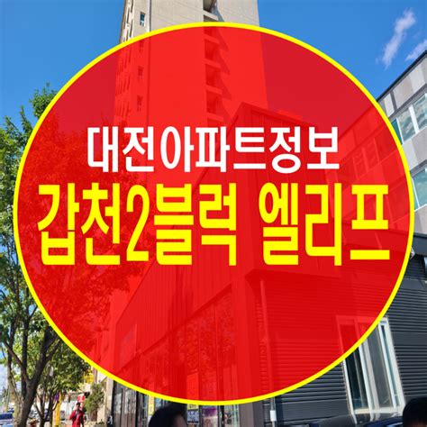 대전 갑천2블럭 트리풀시티 엘리프 청약조건 네이버 블로그