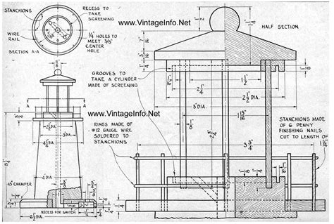 How To Make A Lighthouse Lamp Lighthouse Lamp Plans