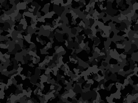 Black Camo Pattern