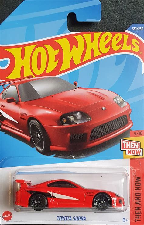Samochód Hot Wheels Then And Now Toyota Supra czerwony porównaj ceny Allegro pl