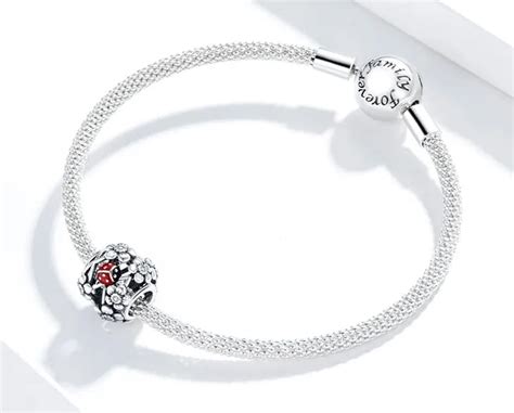 Charms Do Pandora CHARMS KWIATY I BIEDRONKI Moda Trusky