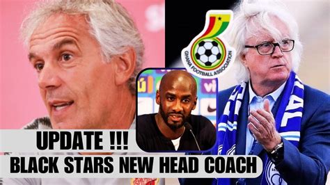 Update Black Stars New Head Coach Announcement Otto Addo Gfa