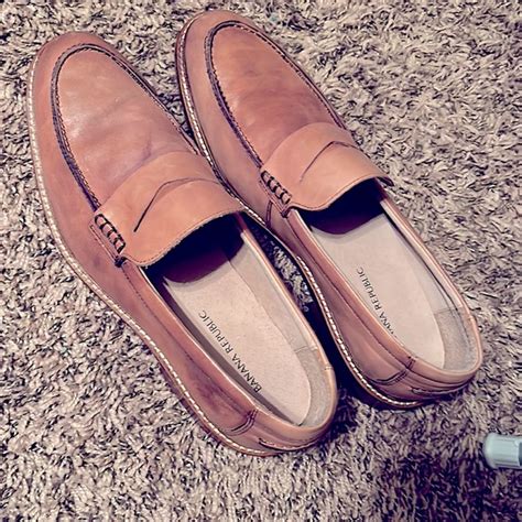 Banana Republic Shoes Mens Leather Loafers Poshmark