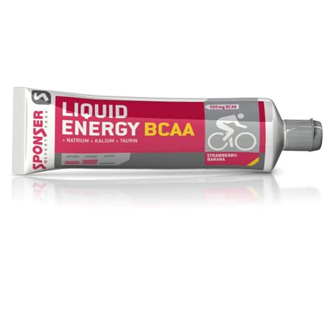 Sponser Liquid Energy BCAA energetinis gelis, 70 g | Velonova