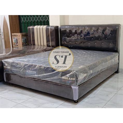 Jual Kasur Springbed Bigland King Queen Single Size Shopee Indonesia