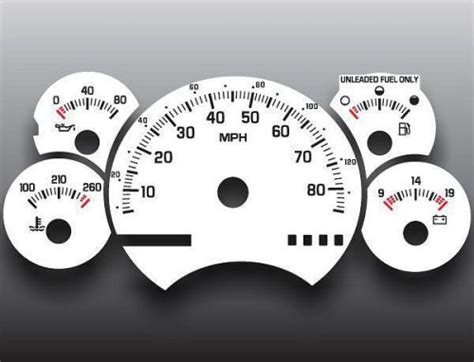 Sell Chevrolet Blazer Non Tach Dash Instrument Cluster White