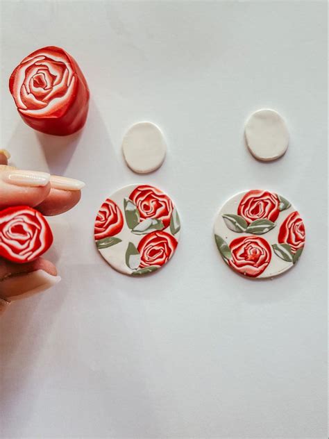 Roses with polymer clay – Artofit