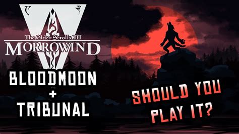 The Elder Scrolls III Morrowind Tribunal Bloodmoon Double The Fun