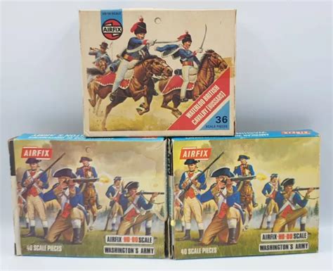 AIRFIX WATERLOO British Cavalry Hussars Washington S Army Airfix