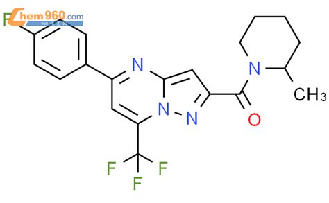 Fluorophenyl Methylpiperidin Yl Carbonyl