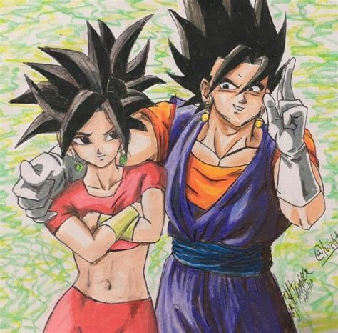 Kefla Y Vegetto Personajes De Dragon Ball Dragones Vegetto Y Gogeta