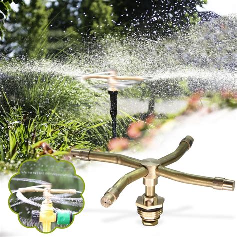 1pc 34 Arm Automatic Rotary Whirling Sprinkler Garden Lawn Irrigation Watering Nozzle Spray 360