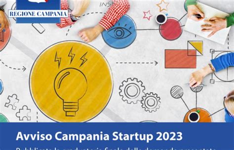 Avviso Campania Startup 2023 Pubblicata Graduatoria Finale Europa