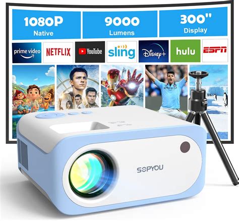 Amazon Mini Proyector Native P Full Hd L Sopyou Movie