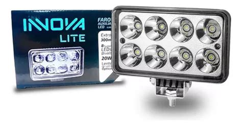 Farol Auxiliar Retangular Led Innova Bivolt K Lumens Parcelamento