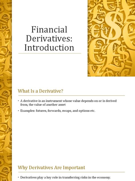 Session 1 Fd Pdf Derivative Finance Futures Contract