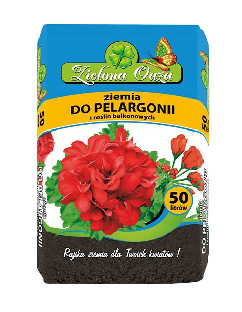 Ziemia Pod O E Do Pelargonii I Balkonowych L Ziemia Pod O E Do