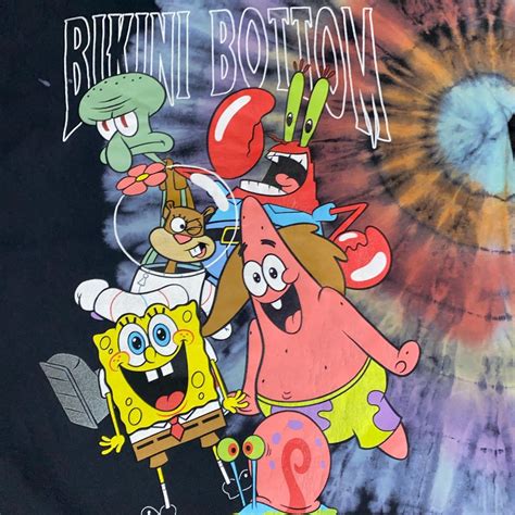 Vintage Spongebob Bikini Bottom T Shirt Depop