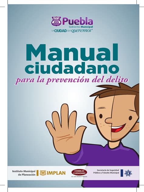 Manual Ciudadano Para La Prevención Del Delito Puebla Secuestro