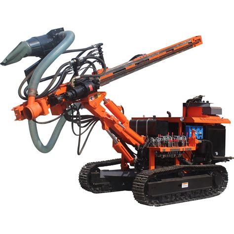 Self Propelled Hydraulic Crawler Mine Drilling Rig Machine For