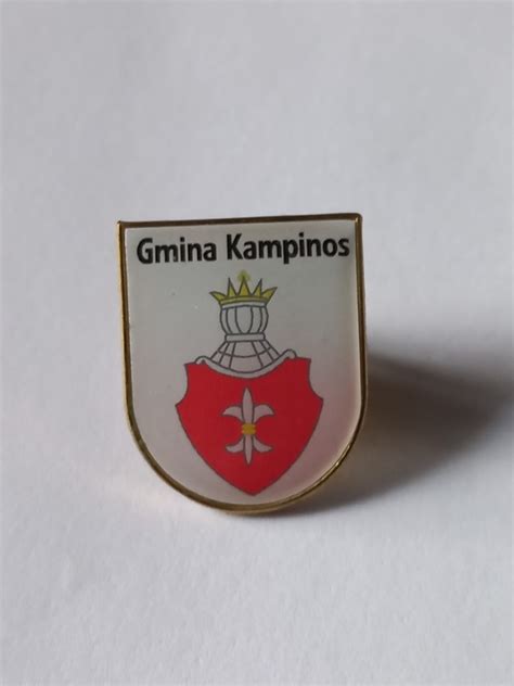 Herb Gmina Kampinos Przypinka Pin Wpinka Odznaka Siedlce Kup Teraz