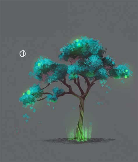 Three Magic Trees On Behance