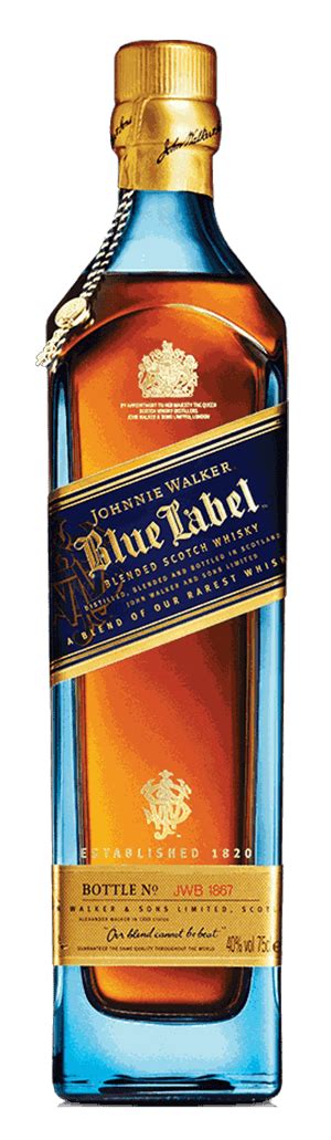 Whisky Johnnie Walker Blue Label Non Millésime 70cl