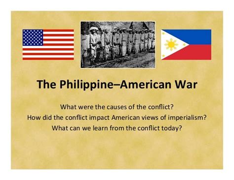 The Philippine American War101