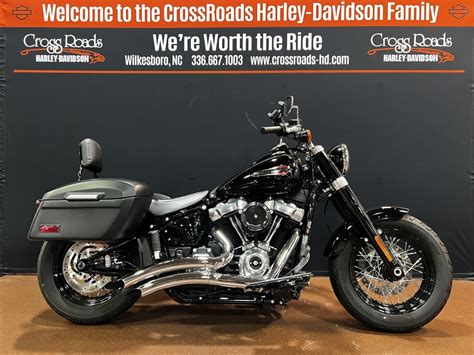 2020 Harley-Davidson® Softail Slim® Vivid Black | CrossRoads Harley ...