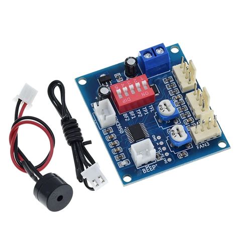 Dc V A Pwm Pc Cpu Fan Temperature Control Speed Controller Module