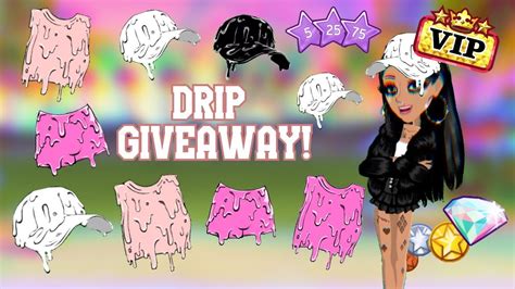 Drip Giveaway Livxiaa Msp Youtube