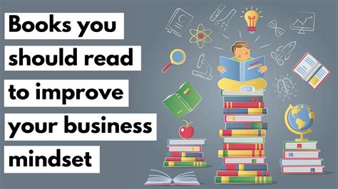 Books You Should Read To Improve Your Business Mindset Youtube