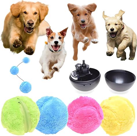 Active Rolling Ball Juego De Juguetes Autoautom Ticos Para Perros Y