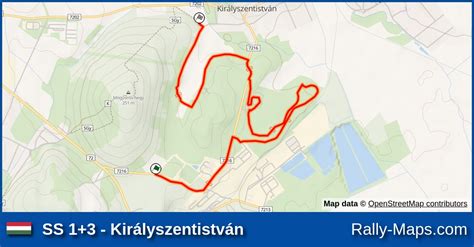 Ss Kir Lyszentistv N Stage Map Sz Kesfeh Rv R Rallye Orb