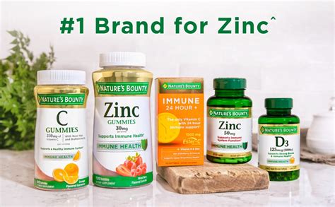 Buy Nature S Bounty Zinc Mg Capsules Immune Support Wellness