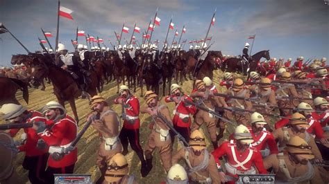 British Vs Zulu Total War Napoleon Anglo Zulu Mod Youtube