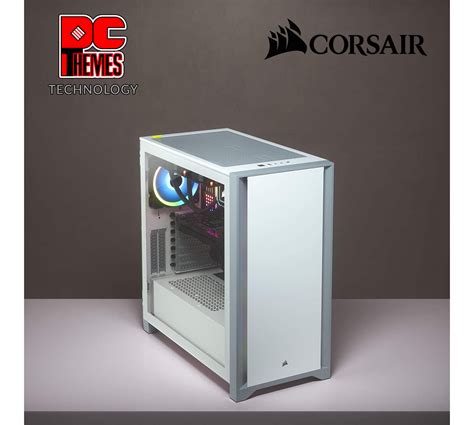 Corsair 4000d Tg White Casing